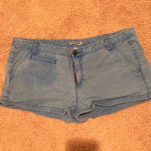 Express Blue shorts